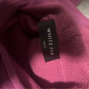 White Fox Boutique Fuchsia Sweatshirt